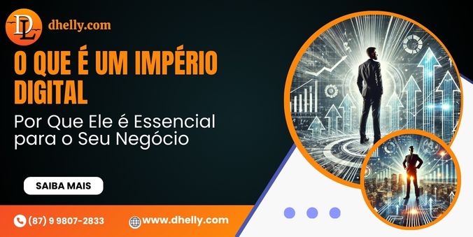 Empreendedor se equilibrando enquanto constrói um Império Digital.