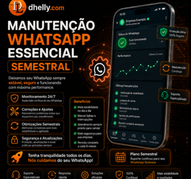 Suporte WhatsApp business - Essencial (Semestral)
